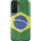 Brazil Flag Distressed Galaxy S21 FE Pro Case